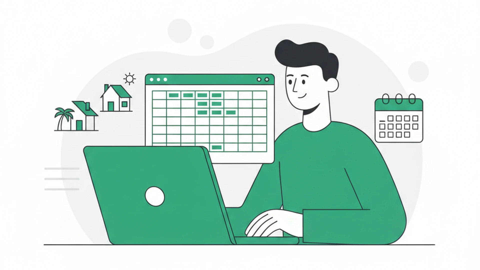 Saisir ses revenus Booking et Abritel sans import CSV